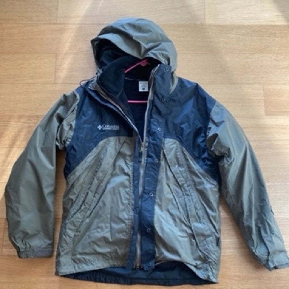 3-in-1 Columbia Jacket, Windbreaker, Fleece